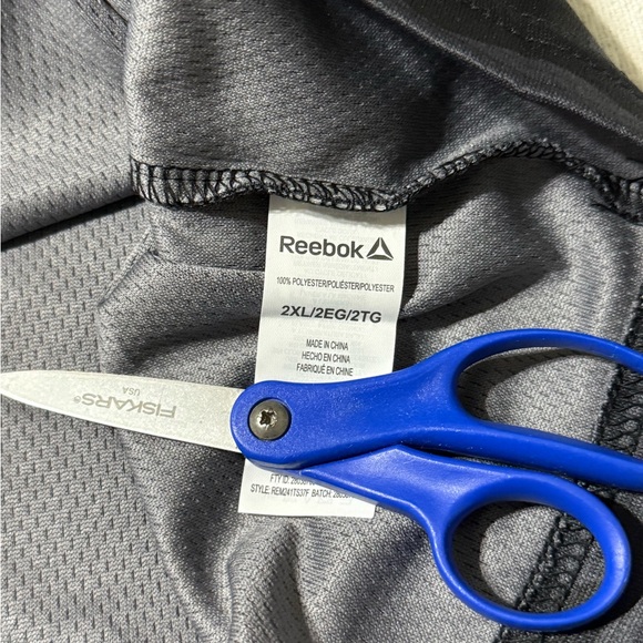 Reebok Mens 2XL Black Camo Short Sleeve Golf‎ Polo Shirt - Picture 4 of 7